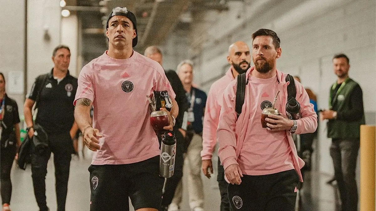 Is the mate from argentina or uruguay? Messi and Suarez