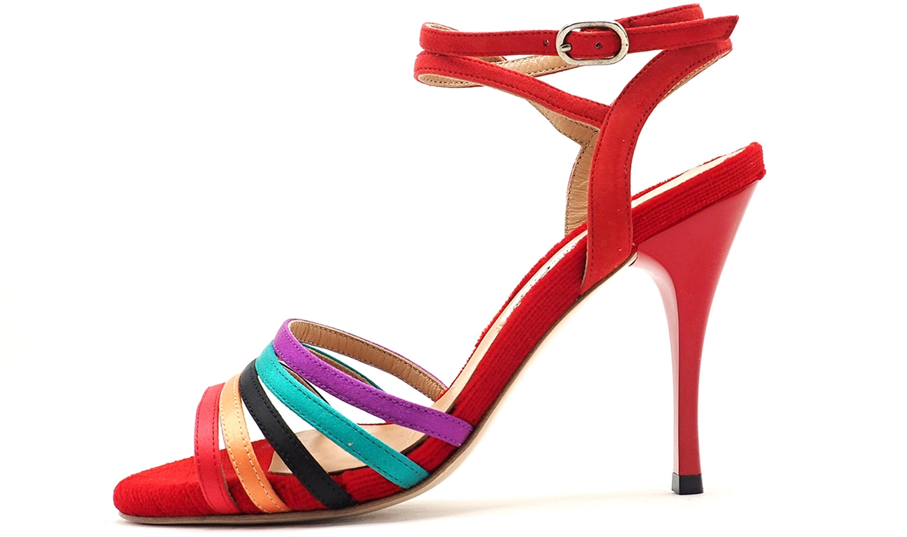 red tango shoes 